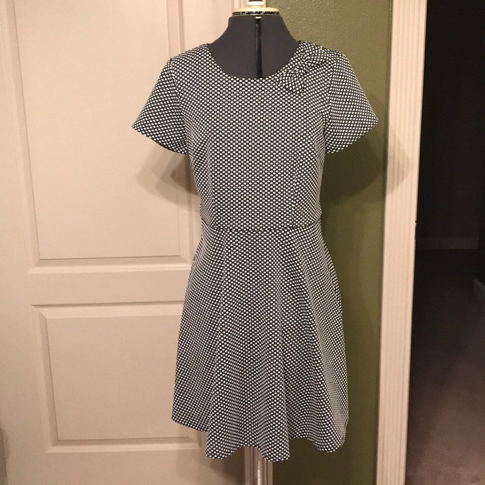 Black & White Polka Dot Dress
